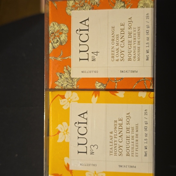 ♥️BUY 2 GET 1 FREE Lucia Assorted Votive Soy Candle Set Of 4 - Picture 3 of 10